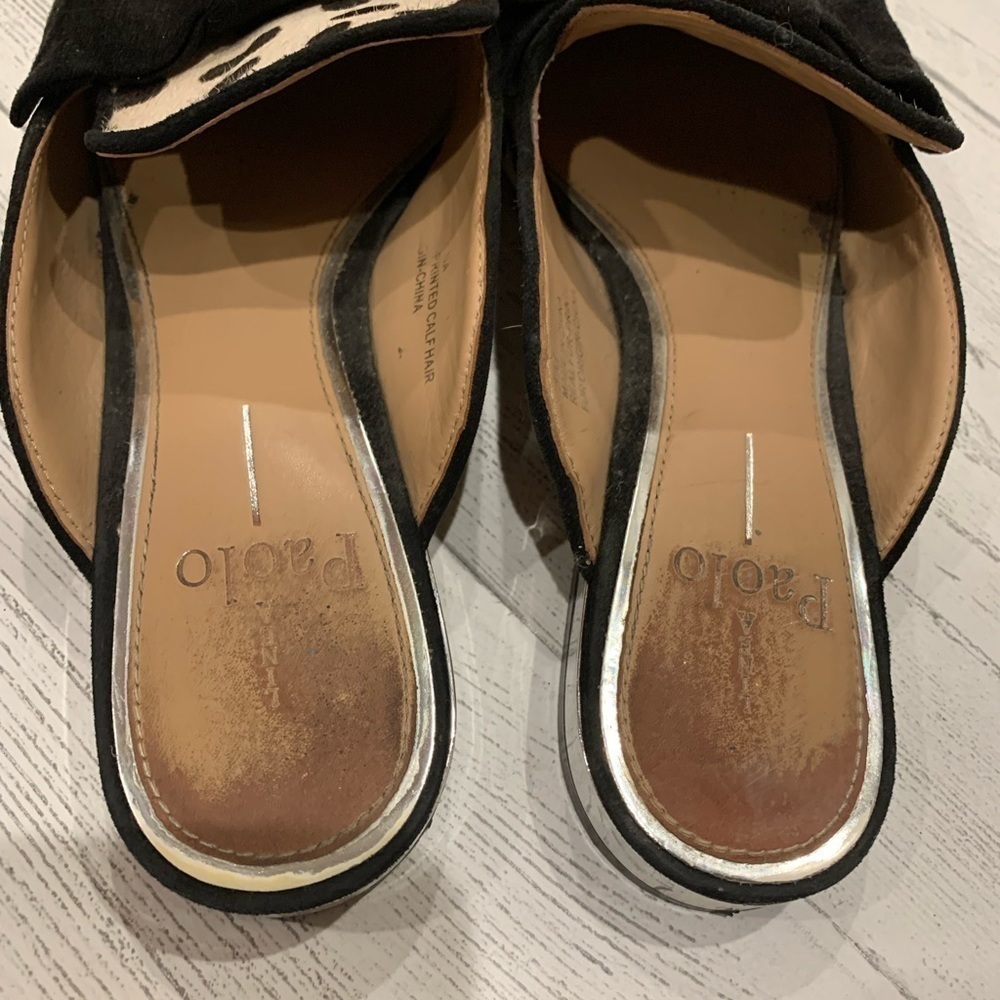 Paolo animal print flat mule size 5 - Picture 6 of 12